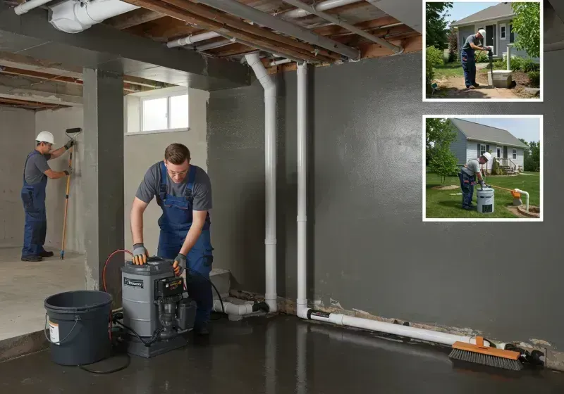 Basement Waterproofing and Flood Prevention process in Gaffney, SC